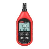 UNI-T Mini Temperature Humidity Meter LCD Digital Air Temperature Thermometer Hygrometer Gauge Tester MAX/MIN Mode(UT333BT)