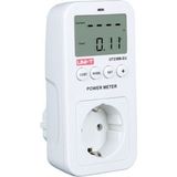 Unı-T Ut 230B-EU Priz Tipi Wattmetre Enerji Sarfiyatı Ölçüm Cihaz - Ahşap