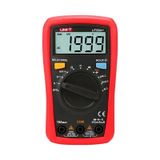 Uni-T UT33A 600V Kırmızı Dijital Multimetre Ölçü Aleti