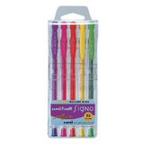 Uni UM-100/5C.02 0.7 5 Adet Fine Signo Jel Kalem Set