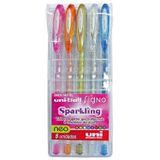 Uni UM-120SP/5C 1.0 5 Adet Sparkling Signo Jel Kalem