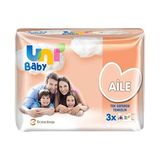 Uni Unı Baby Aile Islak Havlu 3*52'li