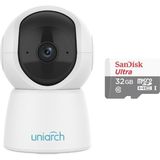 Uniarch Uho-S2-M3 3mp Kamera-Sandisk Ultra 32GB SDSQUNR-032G-GN3MN Hafıza Kartı