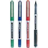 Uniball Eye Micro ( 0.5 ) Mavi-Kırmızı-Siyah- Yeşil Roller Kalem ( Dört Adet ) - Mavi - Kırmızı - Siyah - Yeşil - 4 Adet