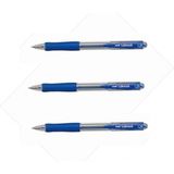 Uniball Laknock Micro ( 0.5 ) Mekanik Tükenmez Kalem Mavi ( 3 Adet) - Uç Kalınlığı