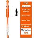 Uniball Signo Needle ( 0.38 ) Jel Kalem Mandalina - Uç Kalınlığı
