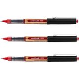 Uniball. Uniball Eye Broad 1.0 Roller Kalem Kırmızı ( Üç Adet ) - Kırrmızı - Uç Kalınlığı