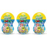 Unibon Flipperz Sünger Bob Temalı Dayanıklı Plastik Hacıyatmaz Oyuncak 3'lü Koleksiyon Seti Çocuk ve Yetişkinler İçin