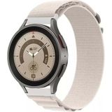 Unicell Samsung Galaxy Watch Active 2 (40-44 mm )Galaxy Watch 3 (41 Mm) 20 mm Alpine Kumaş Kordon - Starlight