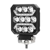 Unichrome 15W Kare 10 Ledli Sis Farı Off Road Çalışma Tekne Lambası
