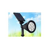 UNİCHROME 2 Adet 7 Watt Solar Güneş Enerjili Kazıklı Çim Armatür Amber RGB Ct-7310