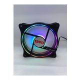 Unichrome 3 Renk Içi Ve Dışı Hareketli Rainbow Rgb Kasa Mining Fanı 12cm Fanı 0.3a