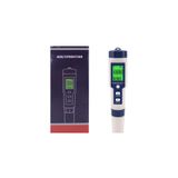 Unichrome 5in1 Dijital Ph/tds/ec/tuzluluk/sıcaklık Metre Işıklı Test Cihazı Iletkenlik Kalem Model 5in1 TDS Metre