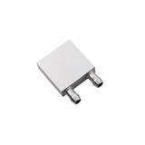 UNİCHROME Alüminyum Sıvı Su Cpu Isıtma Soğutma Bloğu 40x40mm