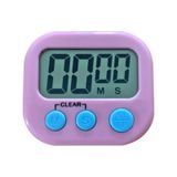 Unichrome Dijital Ekranlı Alarmlı Mıknatıslı Mutfak Zamanlayıcı Kronometre Fırın Timer Lila