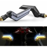 Unichrome DRL Gündüz Motosiklet Kayar Sinyal Ledi Takımı Sarı - Mavi