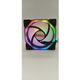 Unichrome Içi Dışı Hareketli Sekizgen 3 Renk Hareketli Rgb Kasa Mining Fanı 12cm Fanı 0.3a