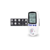 Unichrome Priz Tipi 16 A 3680 W Enerji Sarfiyat Ölçer Tüketim Ölçer Işıklı Wattmetre