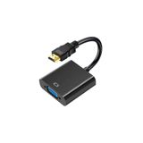 UNİCHROME Tablet Projeksiyon Notebook Uyumlu Hdmi To Vga Kablo Siyah