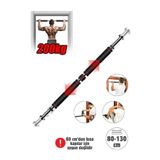 Unichrome Uzun Süngerli Barfix Demiri Barfiks Çubuğu Koridor Barfiks Barı 80 - 130 Cm Arası