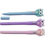 Unick Color Işıklı Baykuş Jel Kalem 4123