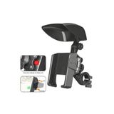 Unico 360 derece Damper Cep Telefonu Standı Scooter E-Bisiklet Motosiklet Gidon Telefon Tutucu