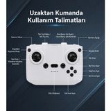 Unico Mini Drone – Kameralı, Uzaktan Kumandalı Drone, Taşıma Çantalı, Tek Batarya - Gri