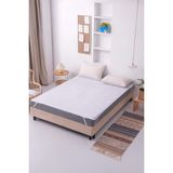 Unicolor Köşe Lastikli Sıvı Geçirmez Alez Sessiz ve Nefes Alabilir Yatak Koruyucu - Beyaz - 160 x 200 cm