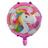 Unicorn 18 İnc Yuvarlak Folyo Balon