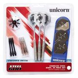 Unicorn 71827 Steel 600 21 gr 3'lü Çelik Uçlu Dart Oku Seti