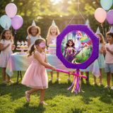 Unicorn Akademi Pinyata 42 cm Sopalı Doğum Günü Parti Oyunu Şeker Doldurulabilir