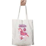 Unicorn Anatomy 2 Iki Tarafı Kalıcı Baskılı Yıkanabilir Çanta