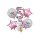 Unicorn Balon Set, 5