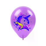 Unicorn Baskılı Pastel Balon 100'Lü
