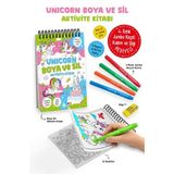 Unicorn – Boya ve Sil Aktivite Kitabı / 3 Yaş +
