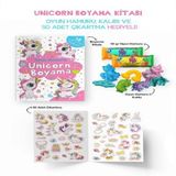 Unicorn Boyama Kitabı - Oyun Hamurlu - 3 Yaş 669579