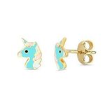 Unicorn Çocuk Altın Küpe