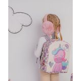 Unicorn Çocuk Sırt Çantası Medium, Su Geçirmez Okul Çantası 31X26X12 cm | Göğüs Kilitli, S - Çok Renkli