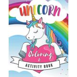 Unicorn Coloring & Activity Book