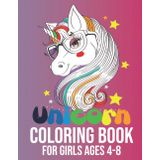 Unicorn Coloring Book For Girls Ages 4-8