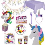 Unicorn Doğum Günü Parti Seti 8 Kişilik