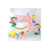 UNİCORN DOĞUM GÜNÜ PARTİ SETİ DOĞUM GÜNÜ SÜSÜ BALON ZİNCİRİ