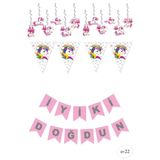 UNICORN Doğum Günü Süsleme Paketi