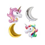 Unicorn Folyo Balon 302 Parça - Parti Kutlama için Helyum Balon