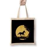 Unicorn Hakuno Matata Colour Mix Bez Çanta Uzun Saplı - Açık Bej - 40 X 40