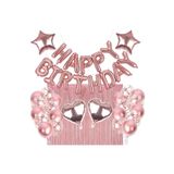 Unicorn Haopy Bırthday Folyo Balon Set