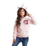 Unicorn Kapişonlu Kız Çocuk Sweatshirt