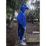 Unicorn Kostümü Yetişkin | Unicorn Pijama Tulum Kostüm Mavi