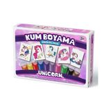 Unicorn Kum Boyama Aktivite Seti 5'Li Paket