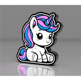 Unicorn Lightbox Sweet Masa Lambası